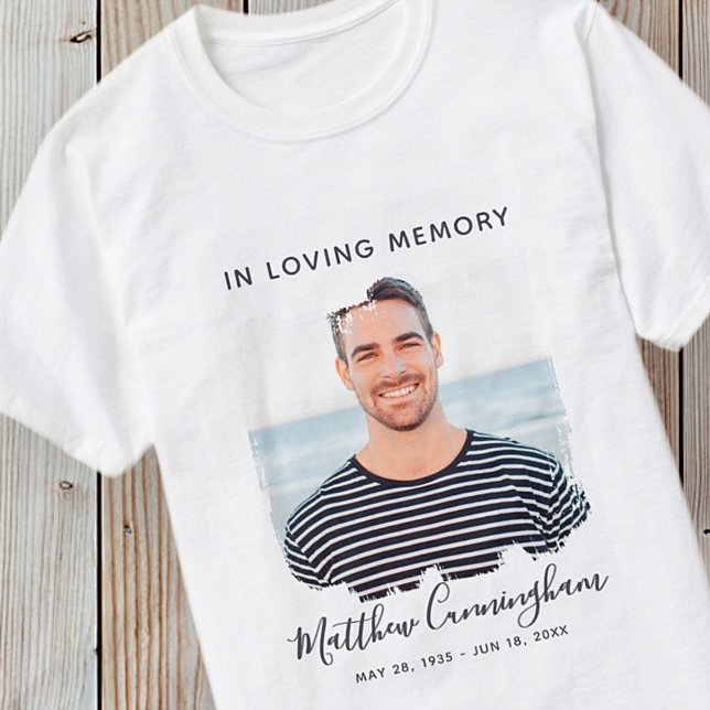 Fotominnesminne i Anpassningsbarna Loving Memory T Shirt (Skapare uppladdad)