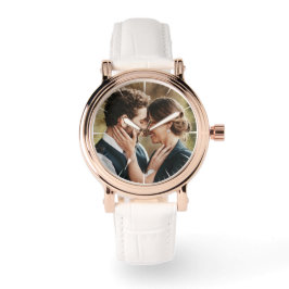 Fotomodern Chic med par Personliger Armbandsur
