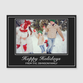 Fotomodern, minimalistisk Glad helg Hälsning