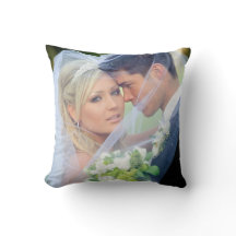 FotoMonogramnamn som gifta sig minnessaken, kudder
