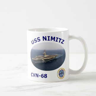 Fotomugg för CVN 68 Nimitz Kaffemugg