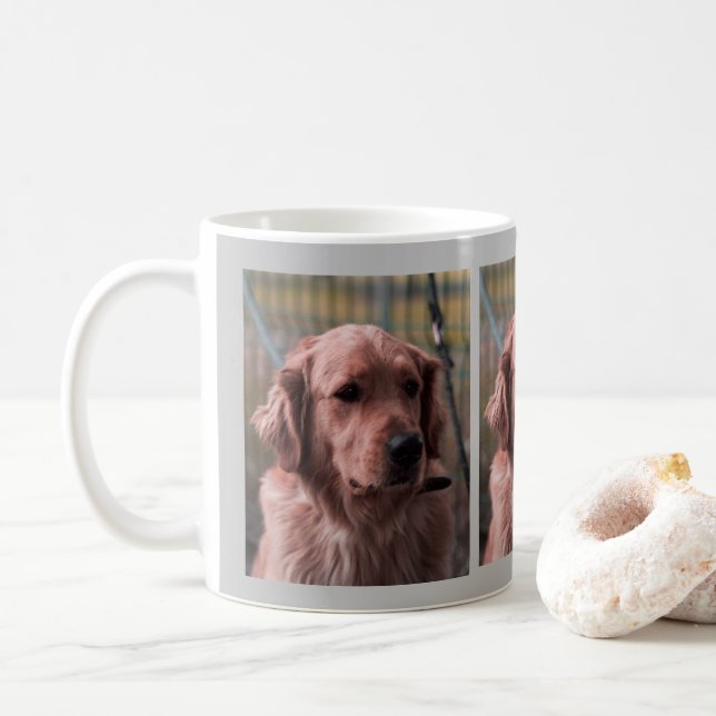 Fotomugg Lägg till dina egna bilder  Kaffemugg (Med munk)