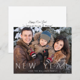 Foton 3 för den minimalistiska Chicen Gott nytt år