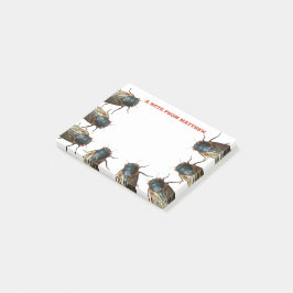 Foton av Cicadas Kryp, Insektra Personligen Post-it Block