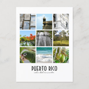 Foton av Puerto Rico Vykort