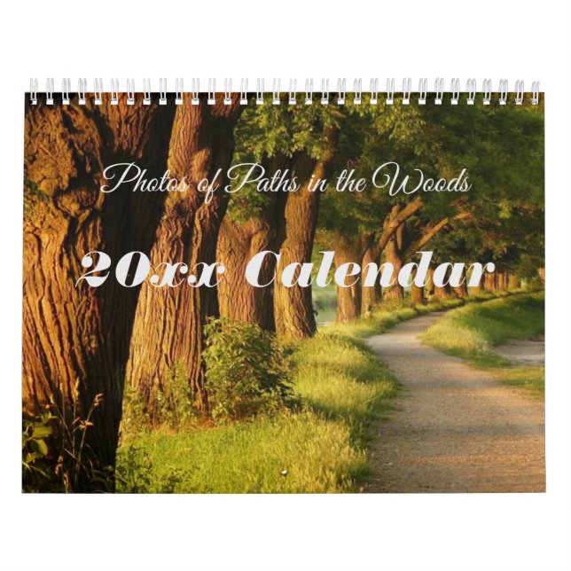 Foton av Väg i Skogen-kalendern Kalender (Omslag)