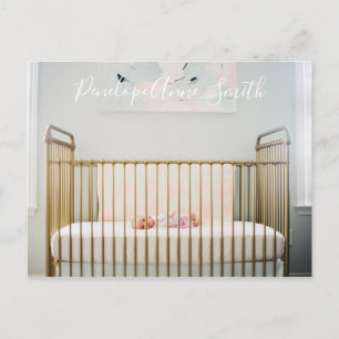foton baby vykort meddelande