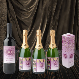 Foton, Champagne i 30års födelsedag, Ro Guld Glitt