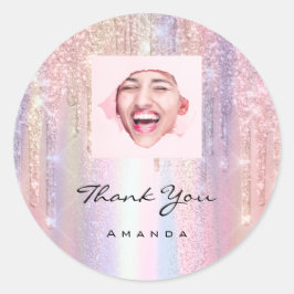 Foton för Anpassningsbarna Ro 16:e Möhippan i Tack Runt Klistermärke