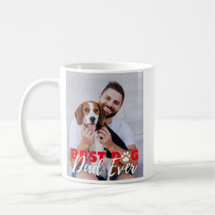 Foton för bästa Hund Pappa någonsin-Personlig Kaffemugg