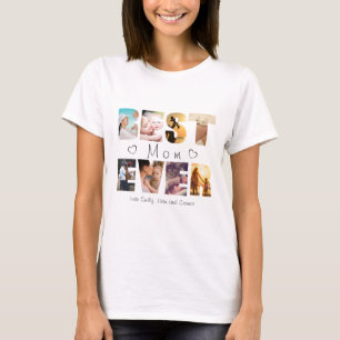Foton för bästa mamma-anpassningsbar någonsin t shirt