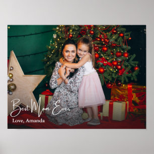 Foton för bästa Mamma någonsin av enkel Anpassning Poster