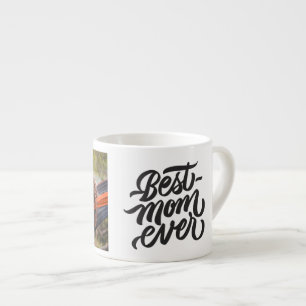 Foton för bästa Mamma någonsin Modern Personlig i  Espressomugg