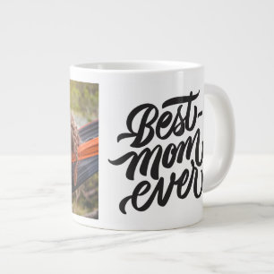 Foton för bästa Mamma någonsin Modern Personlig i  Jumbo Mugg