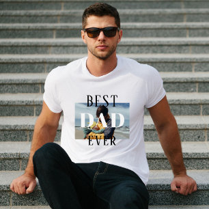 Foton för bästa Pappa någonsin Far T Shirt