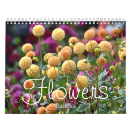 Foton för blommor, Blommigt Kalender