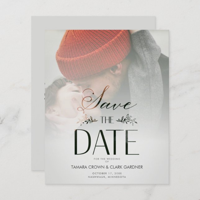 Foton för Bröllop i för lyxöppenheten (Fram/baksida)