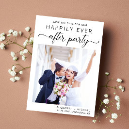 Foton för bröllopsmottagning spara datumet