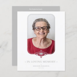 Foton för budget - Grått Ornamental Snöre Effect