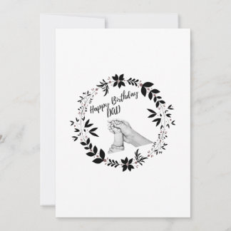 Foton för födelsedagskort för Far/Pappa