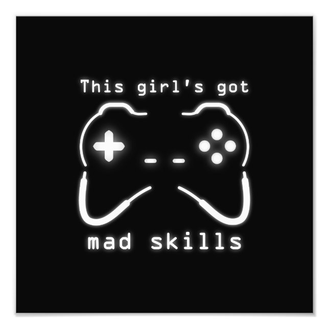 Foton för Har Mad Skills Video Game Controller (Framsidan)