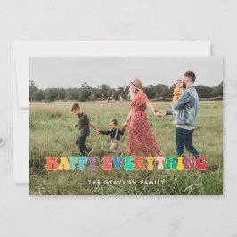 Foton för Lycklig All Roligt Retro 60s Photo Julkort