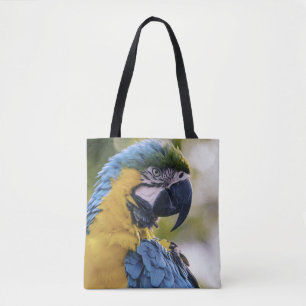 Foton för Macaw Parrot-profil Porträtt Tygkasse