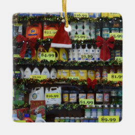 Foton för NYC-rabattarkiv för Windows jul Julgransprydnad Keramik