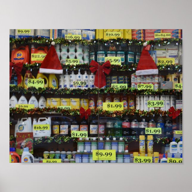 Foton för NYC-rabattarkiv för Windows jul Poster (Framsidan)