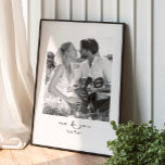 Foton för Personlig av meddelande om romanisk årsd Poster<br><div class="desc">Fånga kärnan i det eviga kärlek med vårt romantiska jubileumsfoto poster personligen. Den här anpassningsbar familjens porträtt-utskrift är inte bara en gåva. Det är en tidlös kärleksförklaring, perfekt för alla tillfälle, från årsdagar och varningar i hemmet till bröllop och utanför. Som en makens hjärtslitna-årsjubileum eller en frus ömkliga uttryck för...</div>