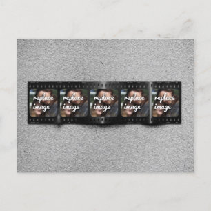 Foton för personlig Filmremsa Vykort