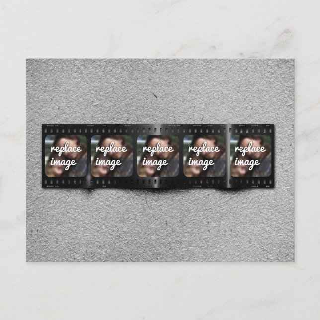 Foton för personlig Filmremsa Vykort (Framsida)