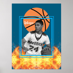 Foton för Personligen Basketball Player Poster