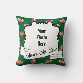 Foton för Personligen Fotboll i fotboll Ram Kudde