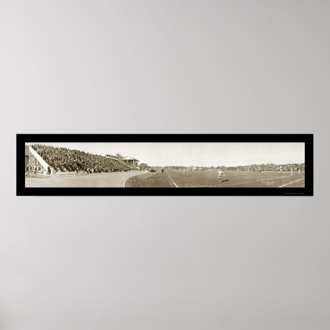 Foton för Purdue Wabash Football 1913 Poster (Framsidan)