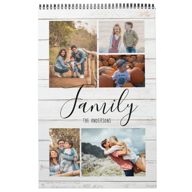 Foton för Rustic Family Kalender (Omslag)