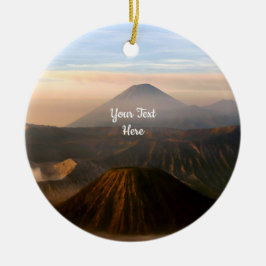 Foton för vulcano Mountain Julgransprydnad Keramik