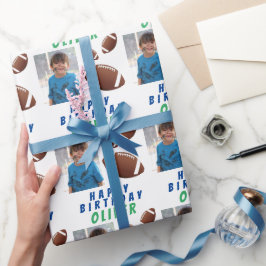 Foton från amerikanska fotbollsmatchen Boll Sports Presentpapper