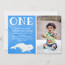 Foton från Beluga Whale Arktiska oceanen - första  Inbjudningar