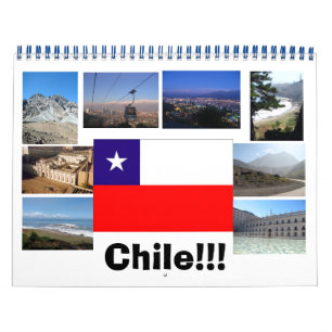 Foton från Chile Kalender