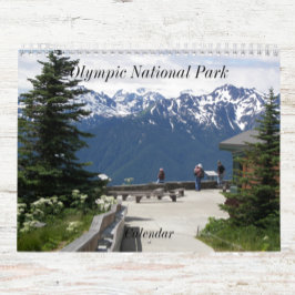 Foton från den olympiska nationalparken kalender