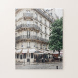Foton från Paris Street Corner Photograph Jigszle  Pussel<br><div class="desc">Fin fotografi som fångar ett typiskt Paris-gata som är gjort till ett härligt pussel för spelnatt. Välj din svårighet!</div>
