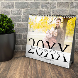 Foton i anpassningsbarnas familj år 20XX Kalender
