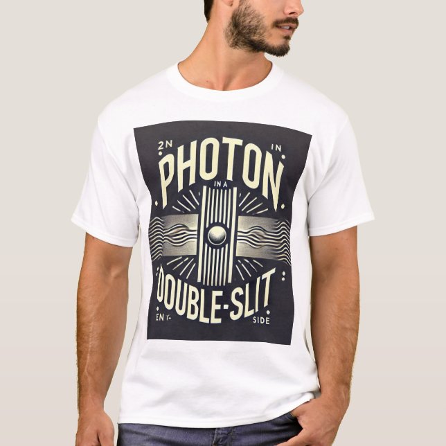 Foton i en Dubbla Slit T Shirt (Framsida)