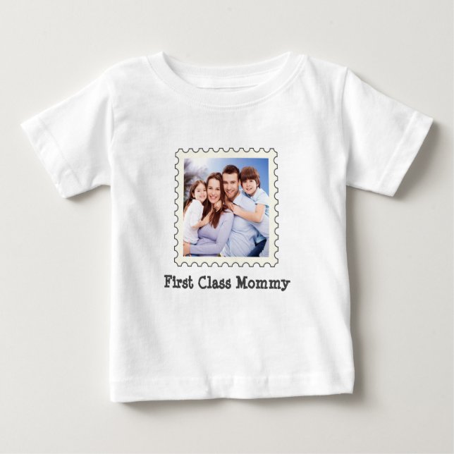 Foton i första klass Mamma, bästa Mamma-anpassning T Shirt (Framsida)