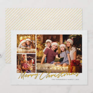 Foton i Modern God jul-familjen Julkort
