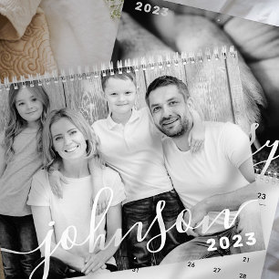Foton i Modern Simple Play-skriptfamiljen Kalender