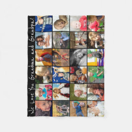 Foton i Photo Collage Family Photos Fleecefilt