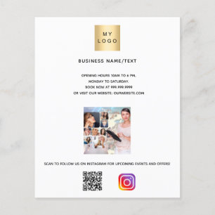 Foton, instagramstext för Qur-logotyp Flygblad