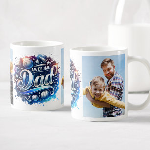 Foton med bästa Pappa någonsin-Anpassningsbar-port Kaffemugg